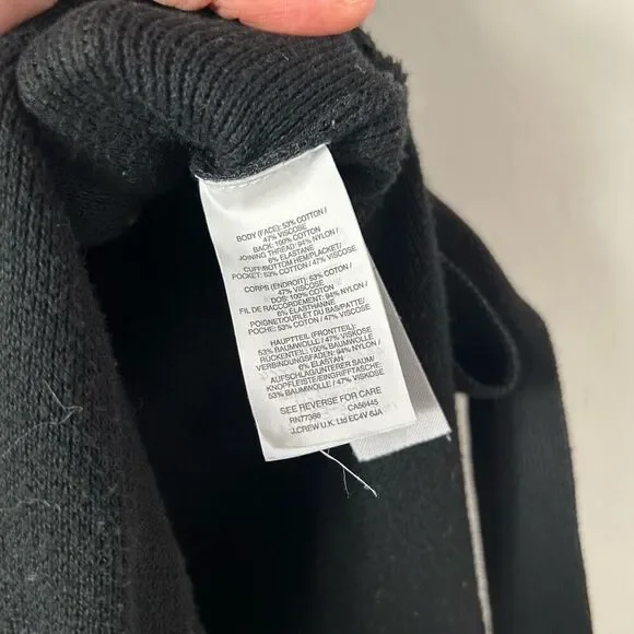 J. Crew slouchy cardigan with side ties size XS - Picture 7 of 9